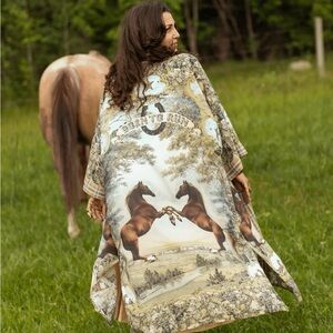 NWT Market of Stars Born to Run Opera Duster